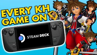Every Kingdom Hearts Game on Steam Deck - It's Finally Portable!