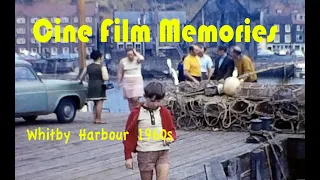 Whitby Harbour in the 1960s Amateur Home Movie Cine Film