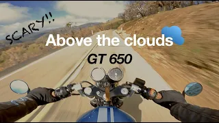 Above the Clouds || Royal Enfield Continental GT 650 || PRO AUDIO ONBOARD || POV 4K || GoPro Hero 9