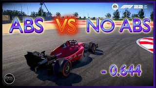 F1 22 ABS vs NO ABS Fahrhilfen vergleich