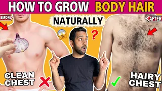 HOW TO GROW CHEST HAIR FASTER *30 Days* | BODY HAIR GROWTH HACKS |Boost Testosterone For Hair Growth