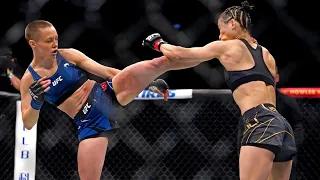 Ultra Slow Motion: Rose Namajunas’ K.O. Over Weili Zhang