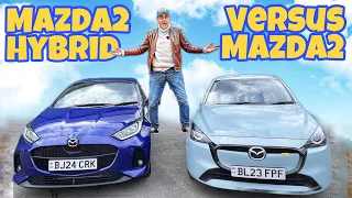 Review 2024 Mazda2 Hybrid Vs Mazda2 | Comparison!