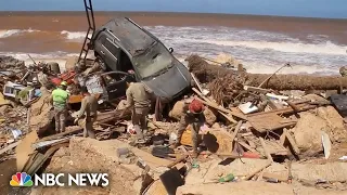 Eyewitness tells of 60-foot wall of water flooding Derna, Libya