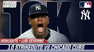 Severino's 10K night 🔥🔥 #Yankees #RepBX