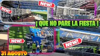 🚨 ¡ COMO ESTÁ el INTERIOR ! 😵 | 3 DIAS para que VUELVA el FÚTBOL | Obras Santiago Bernabéu 🚧