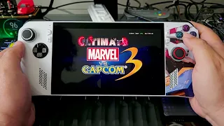 Ultimate Marvel vs. Capcom 3 [8K] emulated on ASUS Rog Ally for Xbox 360  #asus #rogally #xbox360