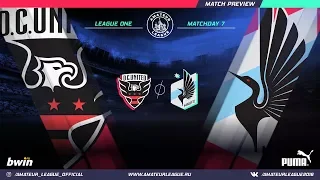 Amateur League | America League One | ДиСи Юнайтед - Миннесота. 8 тур