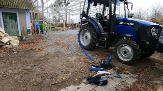 Підкачка коліс і обдув. Те що потрібно зробити, якщо маєш компресор в тракоторі.Ловол 504 lovol 504m