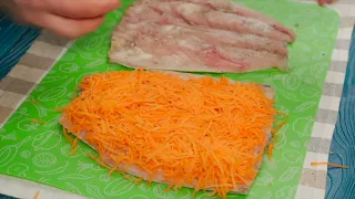 Скумбрия которая ВСЕХ УДИВЛЯЕТ! ВСЕ ИЩУТ ТАКУЮ ЗАКУСКУ НА СТОЛЕ!