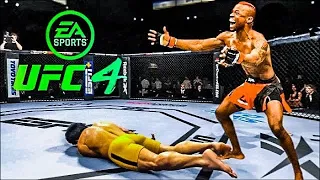 Bruce Lee vs Marc Diakiese - EA Sports UFC 4 - Epic Fight 🔥🐲