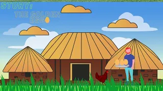 THE Golden Egg| MORAL STORY FOR KIDS|THE NEW ENGLISH STORY|THE HEN THAT LAID GOLDEN EGGS