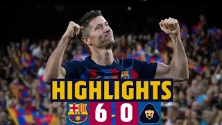 Barcelona vs Pumas 6-0 All Goals 2022 #barcelona #barca