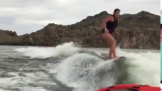 Wakesurfing trick: how to Chop Hop