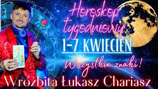 Horoskop tygodniowy 1- 7 KWIECIEŃ 2024r. Tarotowe czytanie dla wszystkich znaków zodiaku!🔮