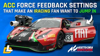 ACC Force Feedback Settings for Fanatec CSL DD That Make Me LOVE IT as an iRacing Veteran