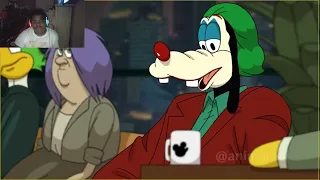 JerCrispy reaction to  Joker but Goofy and Winnie the Pooh (fan animation)