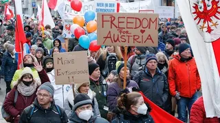 Gigantische Demonstration in Innsbruck am 9. Jänner 2022 #freiheit #österreich #tirol #fyp