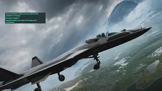 Battlefield 2042: Flawless Fighter Jet SU-57 gameplay on the new map Spearhead 39 Kills and Assist