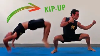 LEVANTE DO CHÃO COMO UM NINJA KUNG-FU KIP-UP! (CAMA DE GATO)