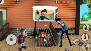 Scary Robber Home Clash Update Special Levels Control Brian Troll Felix & Lester part 1125