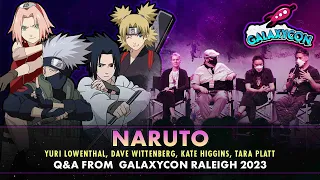 Naruto Q&A - GalaxyCon Raleigh 2023