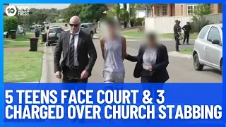 Five Teenagers Face Court Over Terrorism Charges & Three Charged After Sweeping Raid | 10 News First