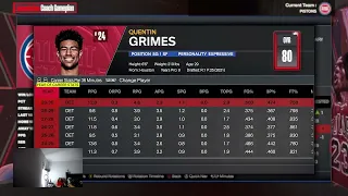 NBA2K24 MyEra Detroit Pistons Season #7 - swept in the first round