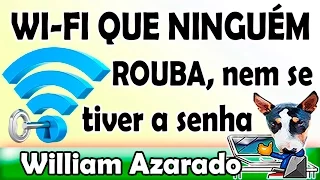 A única maneira de te proteger dos ladrões de wi-fi.