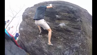 Central Park Bouldering - Worthless Boulder - A.D.H.D. V6