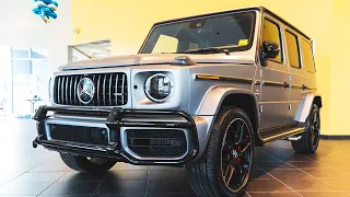 2020 Mercedes-Benz G63 AMG in Platinum Magno