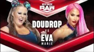 Eva Marie Vs Doudrop RAW 9-16-2021