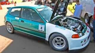 800hp V6 Turbo HONDA CIVIC - 189mph!