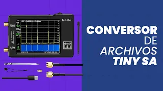 VER VIDEO ACTUALIZADO - Convertir TinySA a Workbench de Shure - Analizador de espectro