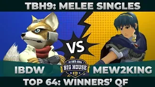 iBDW vs Mew2King - Top 64 Winners' Quarterfinals: Melee Singles - TBH9 | Fox vs Marth