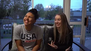 Welcome to 20 questions with Paige Bueckers and Azzi Fudd