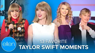 The 13 Best Taylor Swift Moments on the 'Ellen' Show