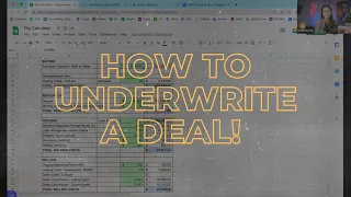 How To Underwrite A Real Estate Deal | Step by Step Walkthrough!