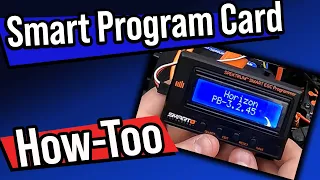How to use the Spektrum smart programmer.