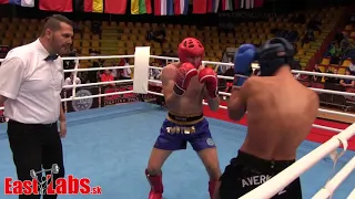 2018 WAKO ME kickbox LK  75kg  Konsky SVK vs Averkiev EST