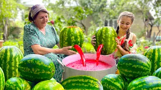 Unbelievable WATERMELON JUICE Canning Technique! The Secret Method You Must See.