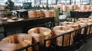 Copper tube machine pipe machinery production cast roll making equipment processing