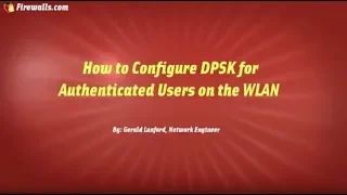 Ruckus Wireless Essentials: Configuring DPSK for Authenticated Users on the WLAN