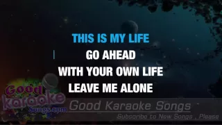 My Life -  Billy Joel (Lyrics Karaoke) [ goodkaraokesongs.com ]