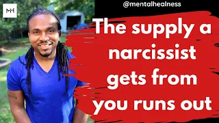 Whatever supply a #narcissist gets from you runs out #narcissisticsupply