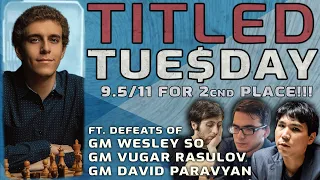 Titled Tuesday!! Brutal Battle for the Top Spot! | GM Naroditsky