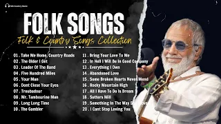 Beautiful Folk Songs 🎨 Classic Folk & Country Music 80's 90's Playlist 🎨 Country Folk Music