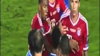 Ramires Brutal Takle & Red Card // UEFA SuperCup 2013 (Bayern Munich-Chelsea) [HD]