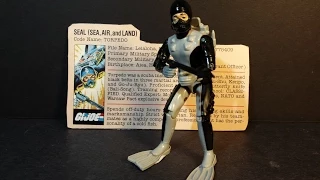 HCC788 - 1983 SEAL TORPEDO - vintage G. I. Joe toy review! HD S02E24