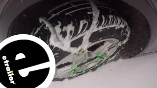 etrailer | Titan Chain Diagonal Alloy Cable Snow Tire Chains Road Test TC315DC